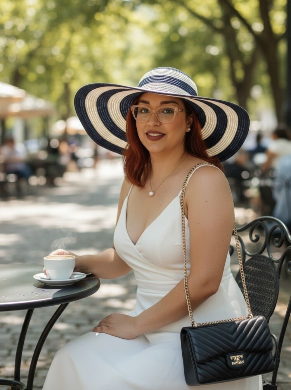 Chic UPF 50+ Travel Straw Hat